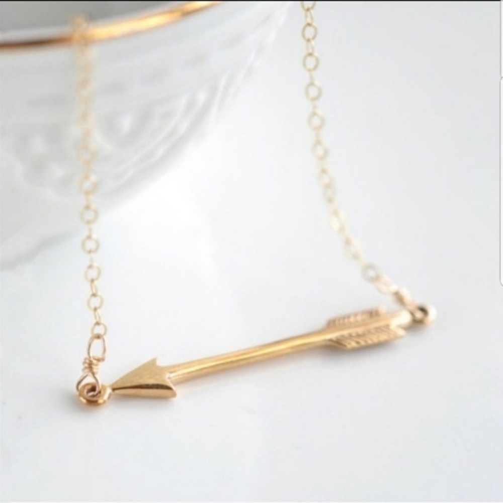 Gold Arrow Necklace
